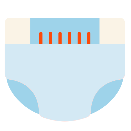 illustration of nappy