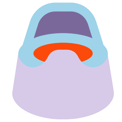 Illustration of potty icon