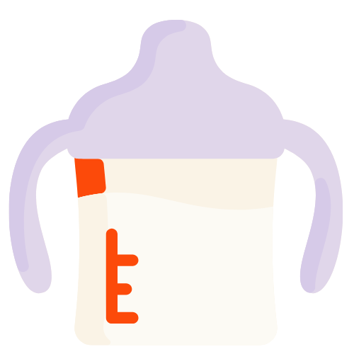 Illustration of sippy cup