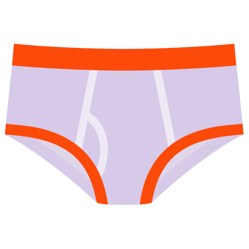 Illustration of y-front undies icon