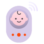 illustration of baby monitor