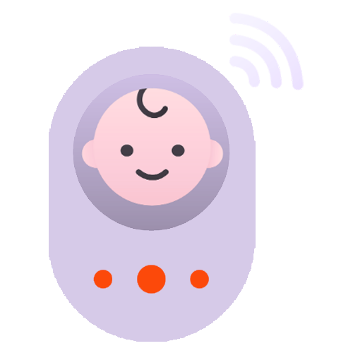 illustration of baby monitor
