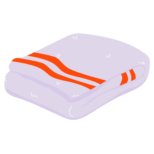 Illustration of bed sheets