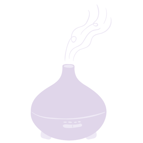 illustration of humidifier diffuser